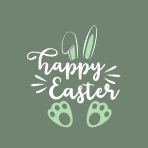 Happy Easter Bunny Infant Tee Design