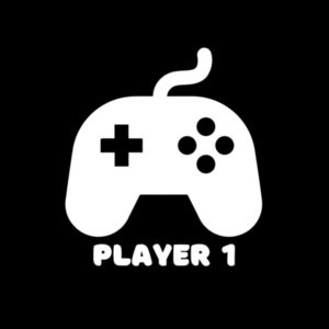 Player 1 Relaxed Hoodie Design