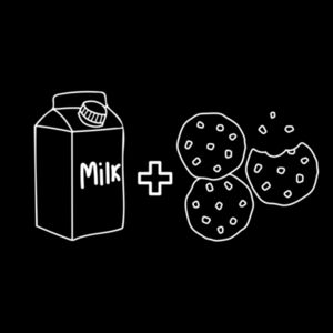 Milk + Cookies Relaxed Hoodie  Design