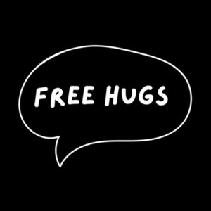 Free Hugs Relaxed Hoodie Design