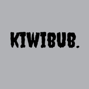 Black Kiwibub. Relaxed Hoodie Design