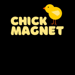 Yellow Chick Magnet Infant Tee Design