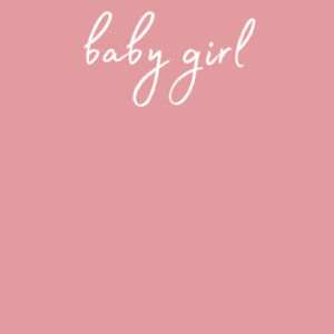 Baby Girl Onesie Design