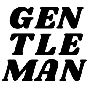 Gentleman Onesie Design