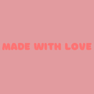 Pink Made With Love Onesie Design