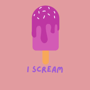 I Scream Onesie Design