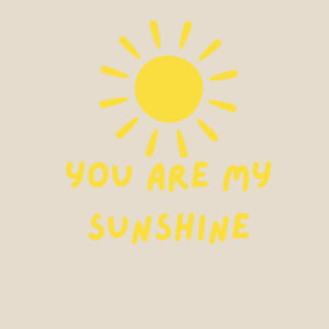 You Are My Sunshine Onesie  Design