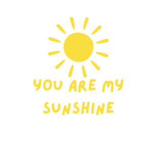 You Are My Sunshine Infant Tee Design