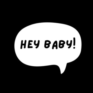 Hey Baby Onesie Design