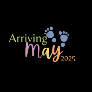 May 2025 Announcement Onesie  Design