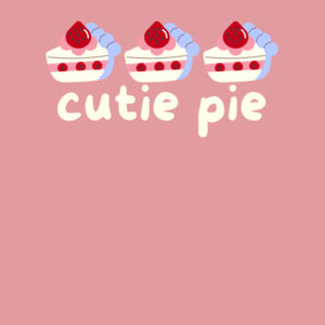 Cream Cutie Pie Onesie Design