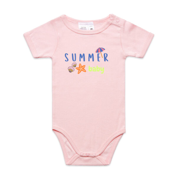 Summer Baby Announcement Onesie Thumbnail