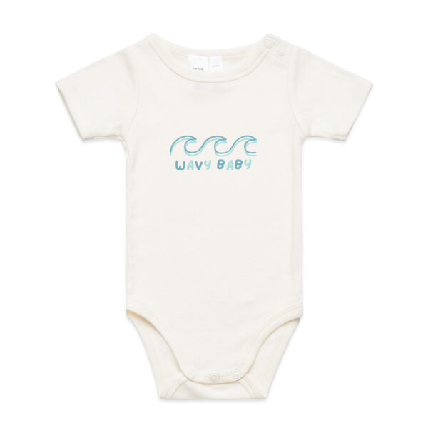 Wavy Baby Onesie Thumbnail