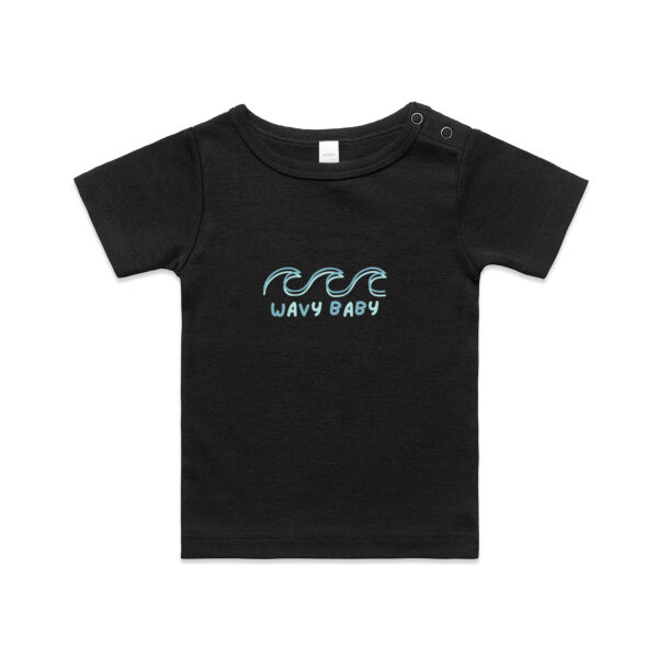 Wavy Baby Infant Tee Thumbnail