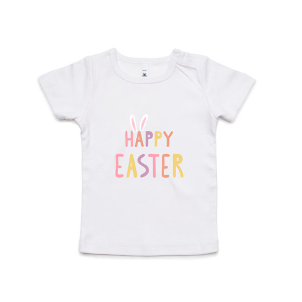 Happy Easter Bunny Ears Infant Tee Thumbnail