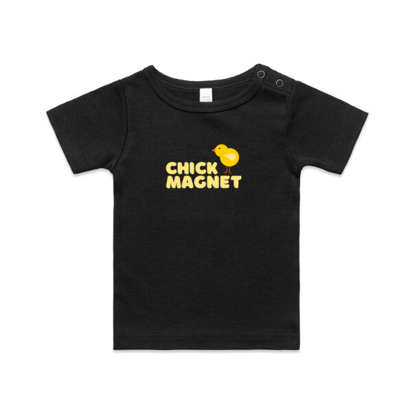 Yellow Chick Magnet Infant Tee Thumbnail