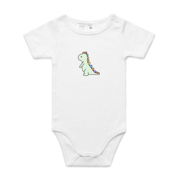 Rainbow Dino Onesie  Thumbnail