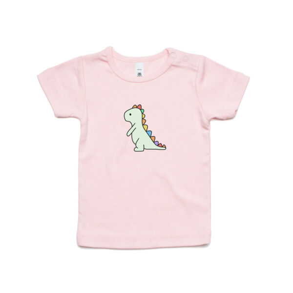 Rainbow Dino Infant Tee Thumbnail