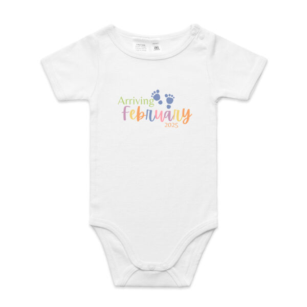 February 2025 Announcement Onesie  Thumbnail
