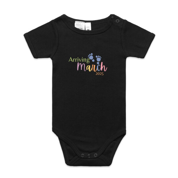 March 2025 Announcement Onesie  Thumbnail