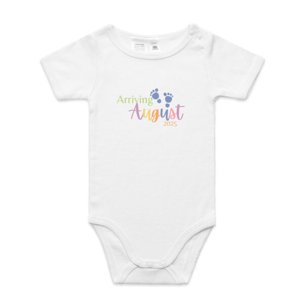 August 2025 Announcement Onesie  Thumbnail