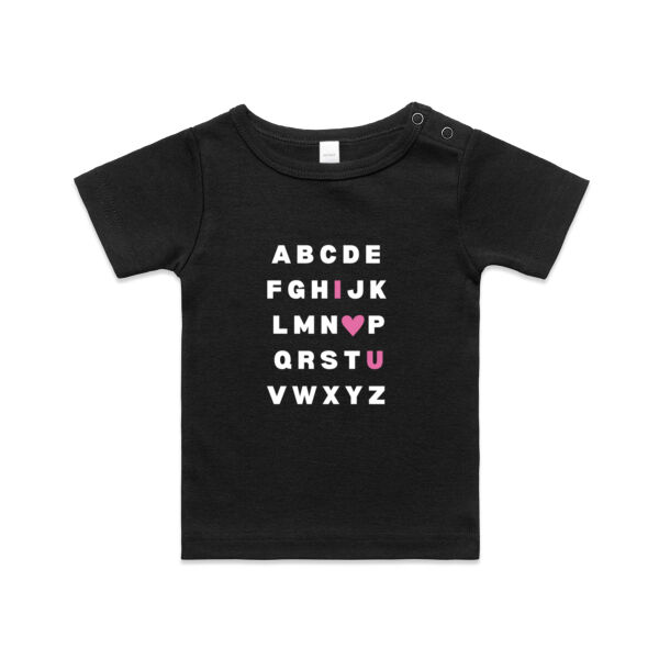 Pink ABC Infant Tee Thumbnail