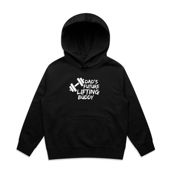 Dad's Future Lifting Buddy Hoodie Thumbnail