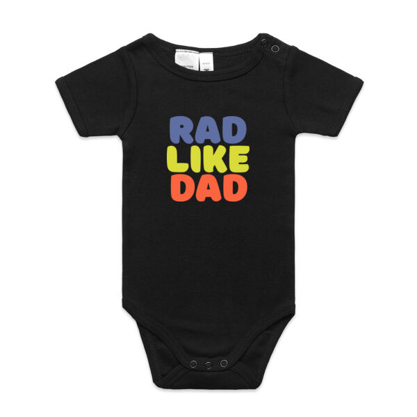 RAD LIKE DAD Onesie Thumbnail