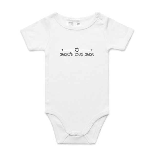 Mum's Wee Man Onesie Thumbnail