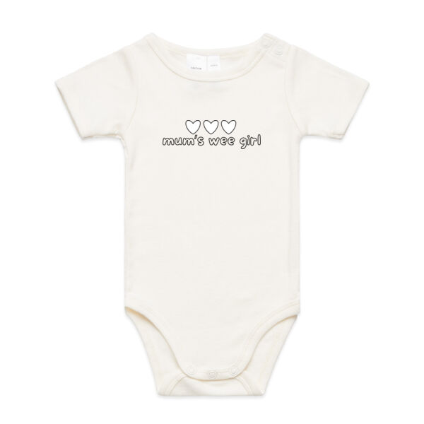 Mum's Wee Girl Onesie Thumbnail